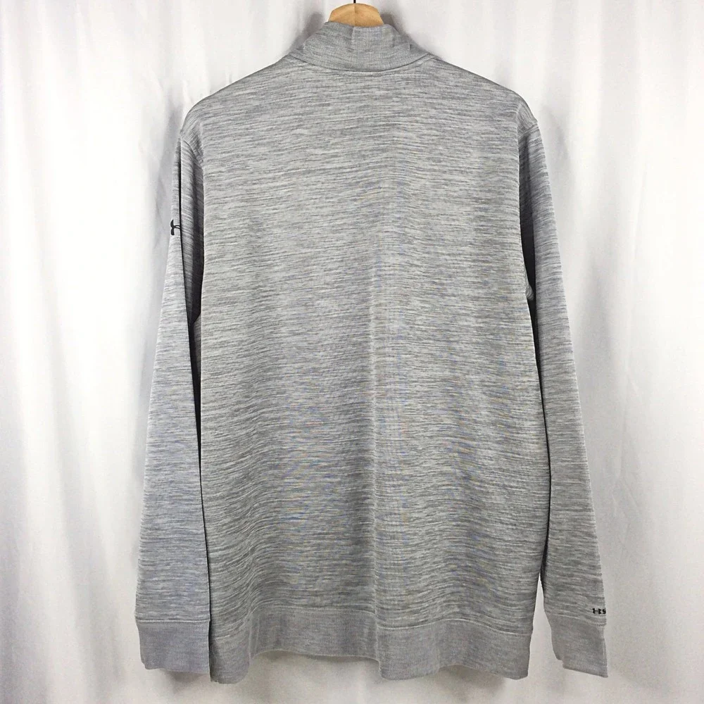 Under Armour 1/4 Zip Storm1 Pullover Sweatshirt Men's Size 2XL Loose Fit Gray
